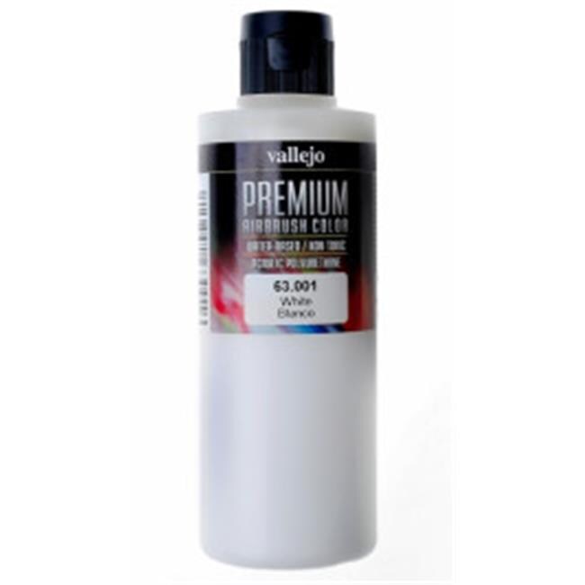 Vallejo VLJ63001 200 ml White Opaque Premium Color Acrylic