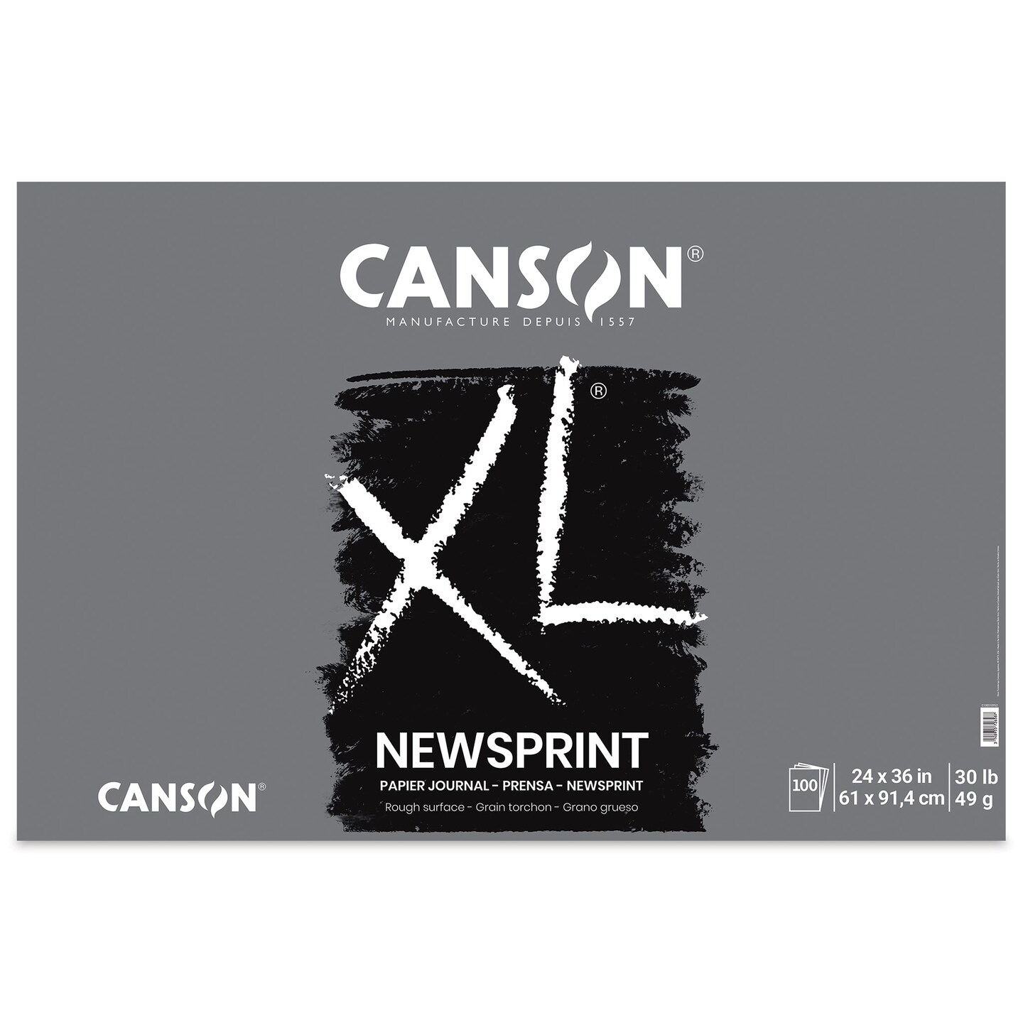Canson XL Newsprint Pad - 24&#x22; x 36&#x22;, 100 Sheets