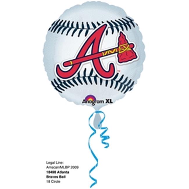 Atlanta Braves Baseball - Foil Balloon