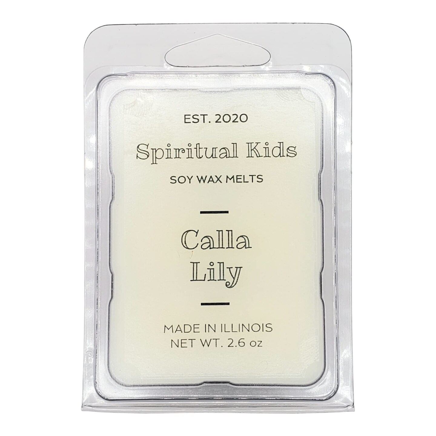 Calla Lily Soy Wax Melts 2.6oz 6 cubes Hand Poured with Fragrant/Essential Oils! | Floral Wax Melts