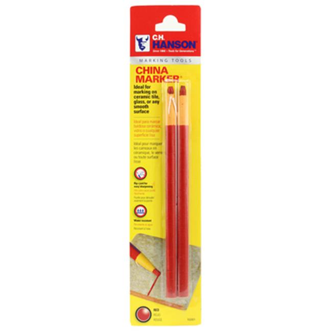 F&M Tool & Plastics 211279 China Marker Pencil, Red Pack of 2 Michaels