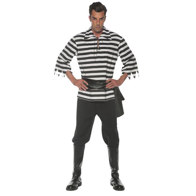 Underwraps Ur28880std Adult Pirate Costume Set Black Standard Michaels 8656