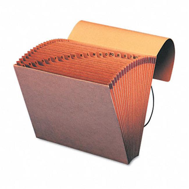 Smead 70121 AZ Indexed Expanding Files 21 Pockets Kraft Letter Brown