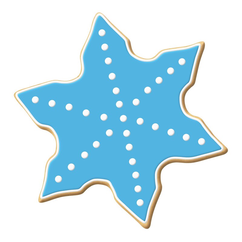 Snowflake Ninja Star Cookie Cutter 3.5 in, CookieCutter.com, Tin Plated Steel, Handmade in the USA