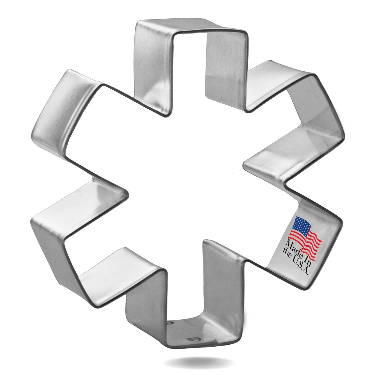 Medical Symbol Cookie Cutter 3 in, CookieCutter.com, Tin Plated Steel, Handmade in the USA