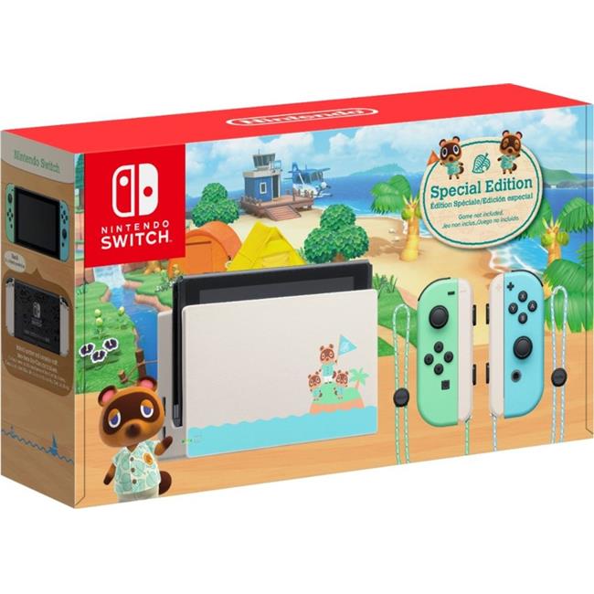 Nintendo HADSKEAAA Switch Animal Crossing New Horizons Edition 32GB Console - Multi Color