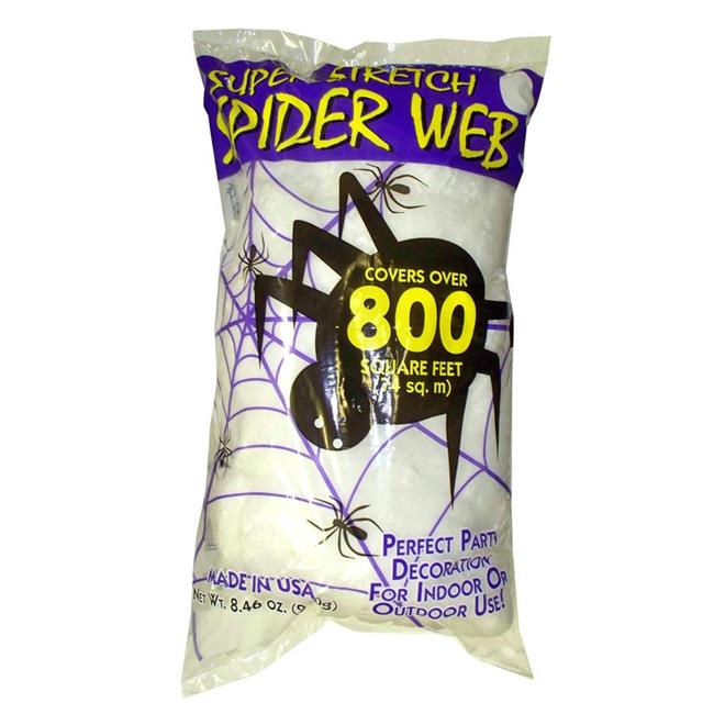 Costumes For All Occasions Spider Web White 8.4 Oz