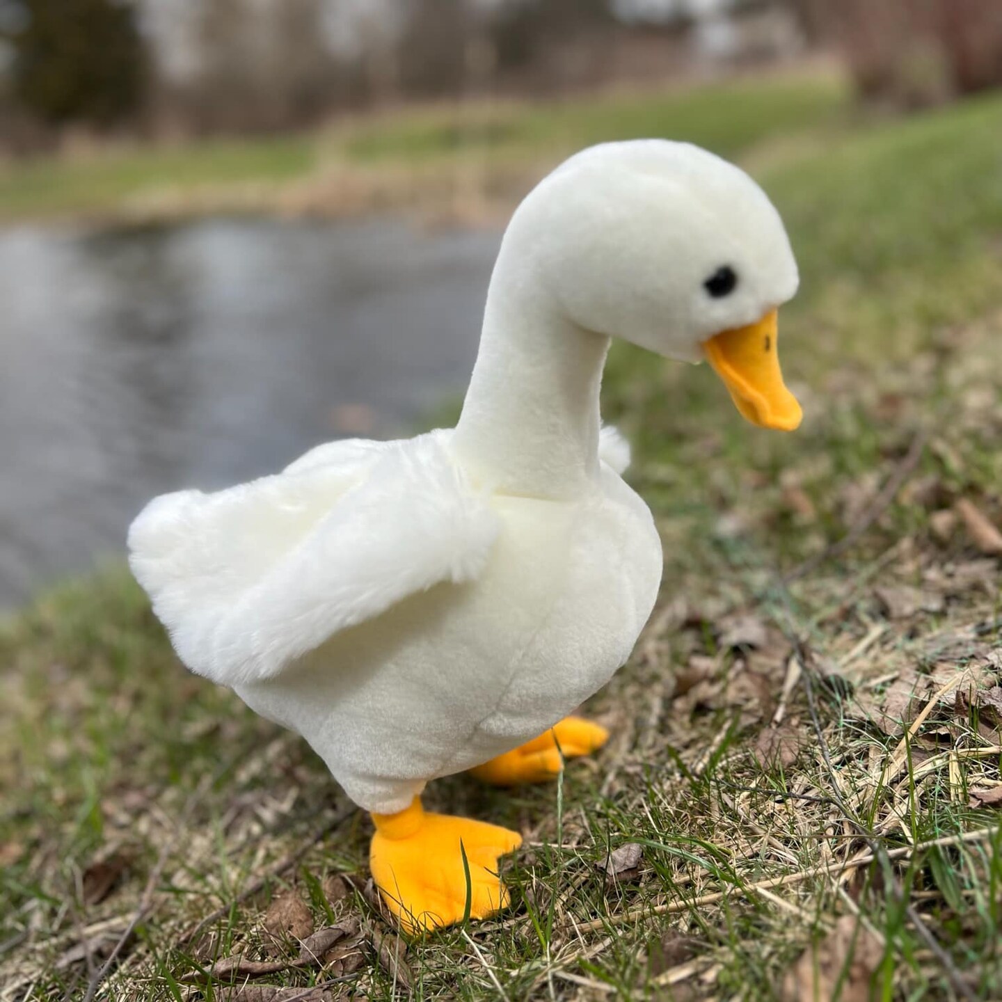 Meet Mother Goose - The Cuddly and Poseable Plush Toy for Your Child