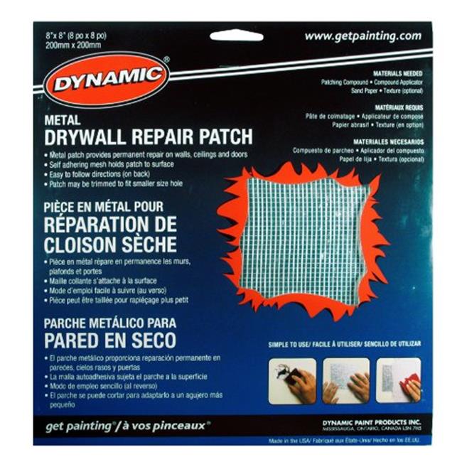 STRONG-PATCH Drywall Patch 4-in x 4-in Drywall Repair Patch in the Drywall  Repair Patches department at