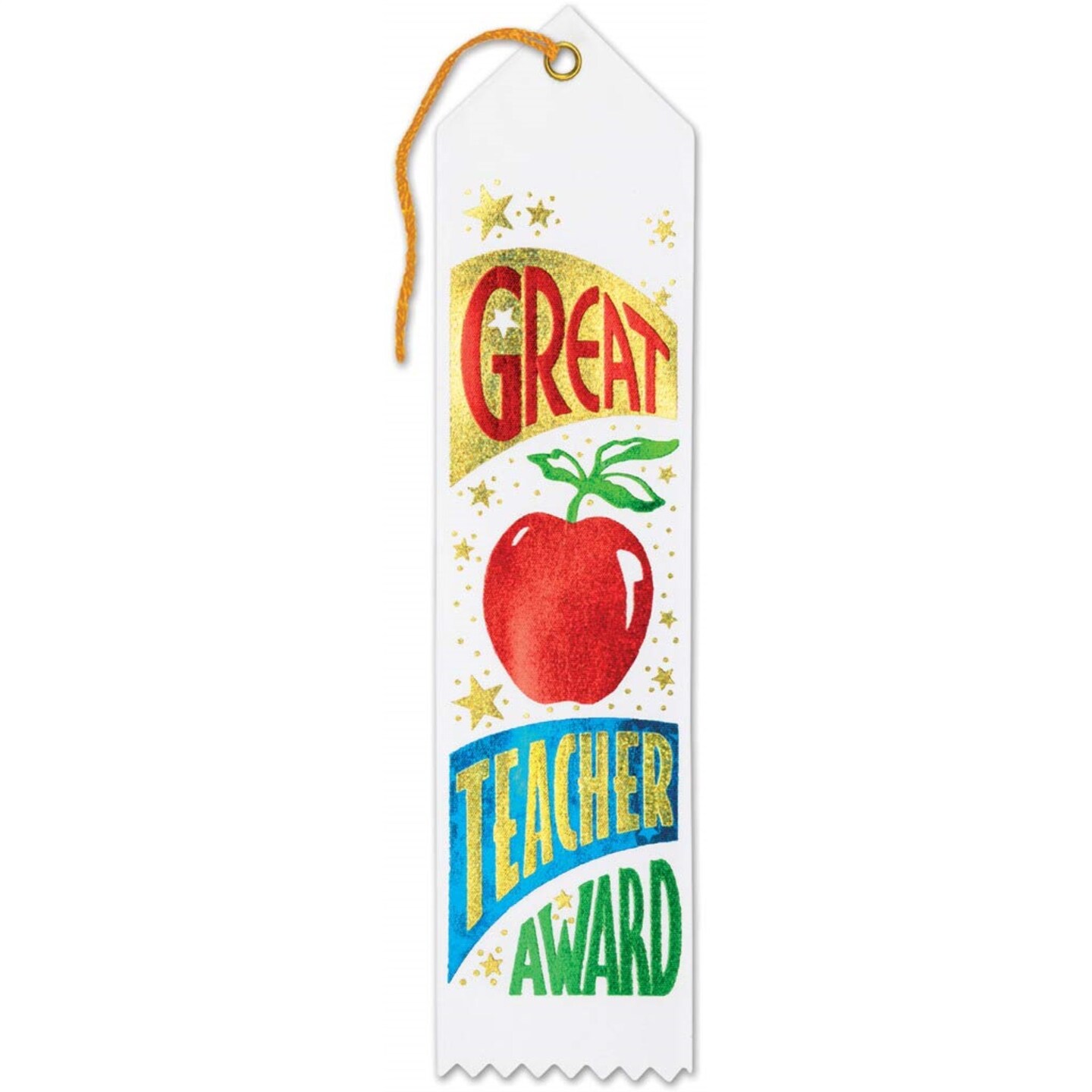 Great Teacher Award Ribbon (Pack of 6)