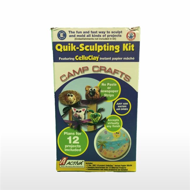 CelluClay 3600 Activa Quik Sculpt Starter Paper Mache Kit Michaels