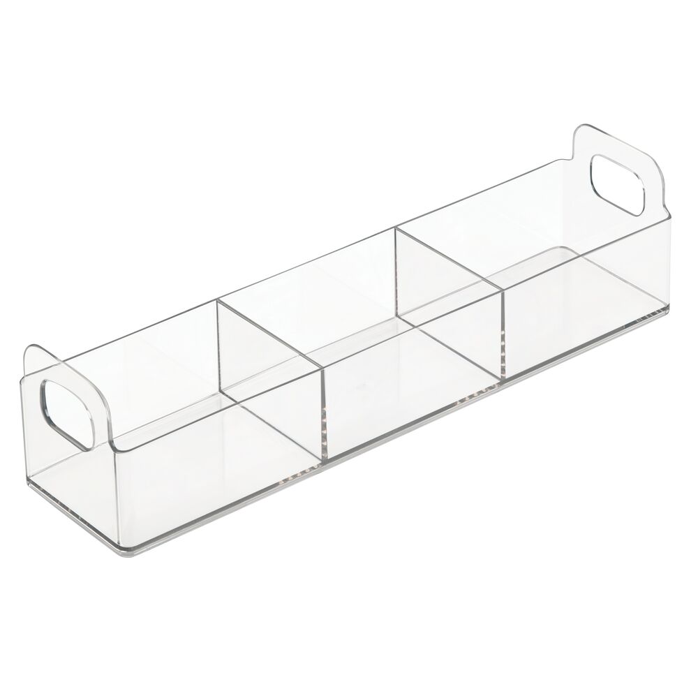mDesign Plastic Bathroom Vanity Organizer Storage Caddy Holder