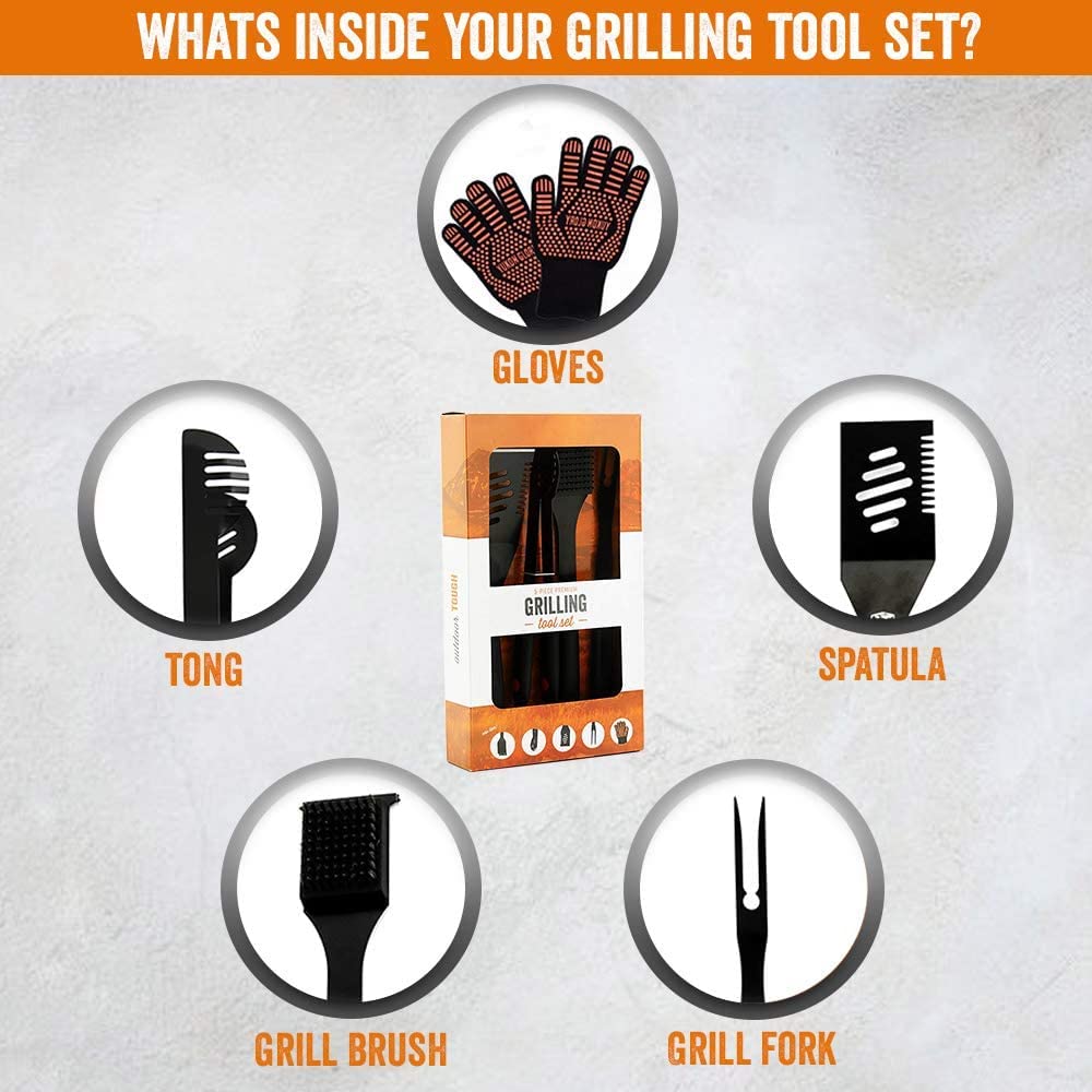 Yukon Glory 5-Piece Signature Grill Set