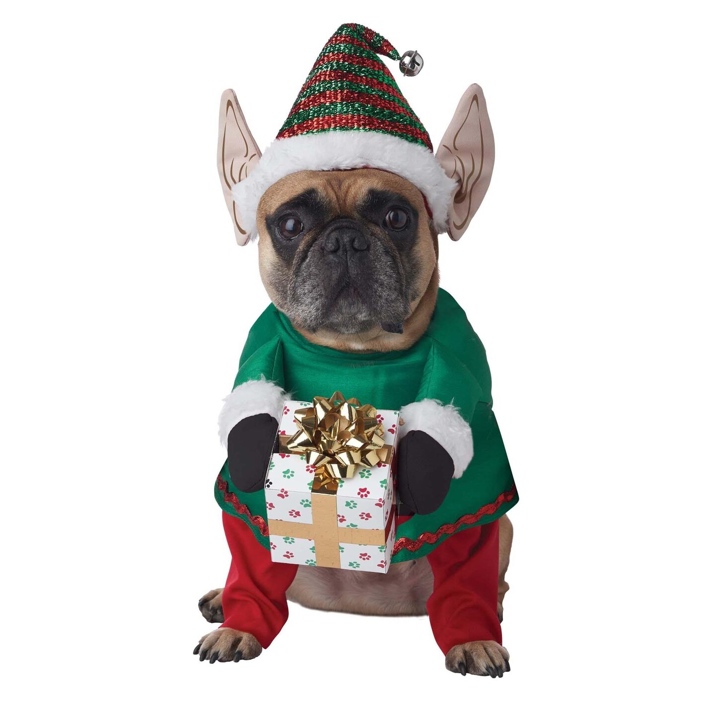 Santa&#x27;s Little Yelper Dog Costume