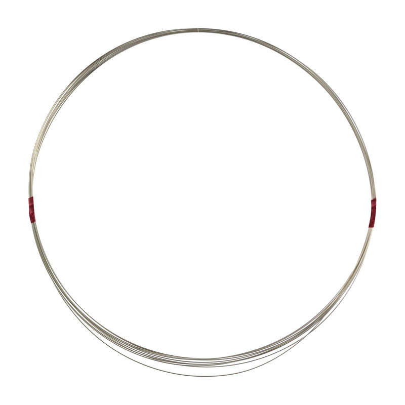 JewelrySupply Round Wire 28 Gauge Half-Hard Sterling Silver (10 Feet)
