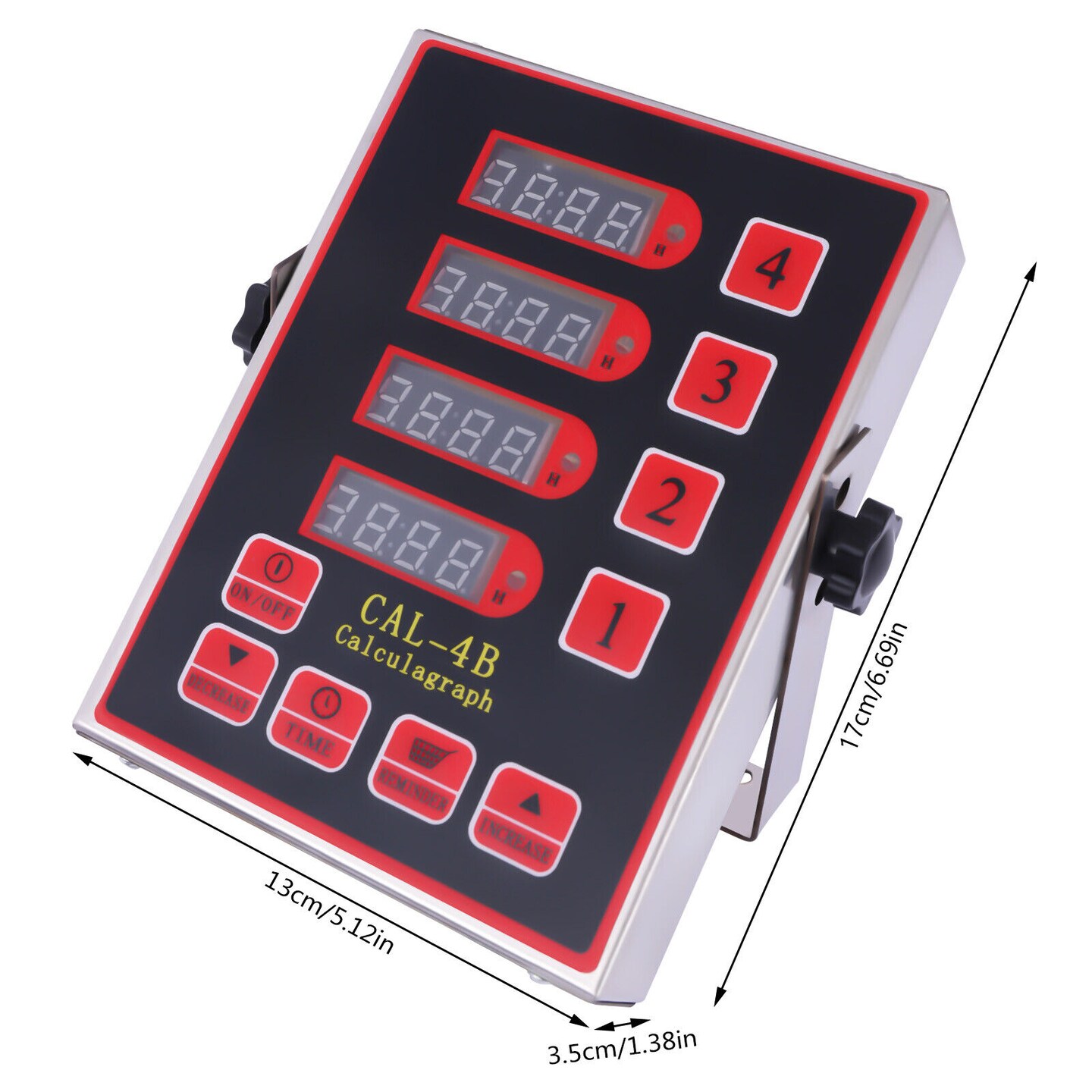 Kitcheniva 4-Channel Digital Kitchen Timer