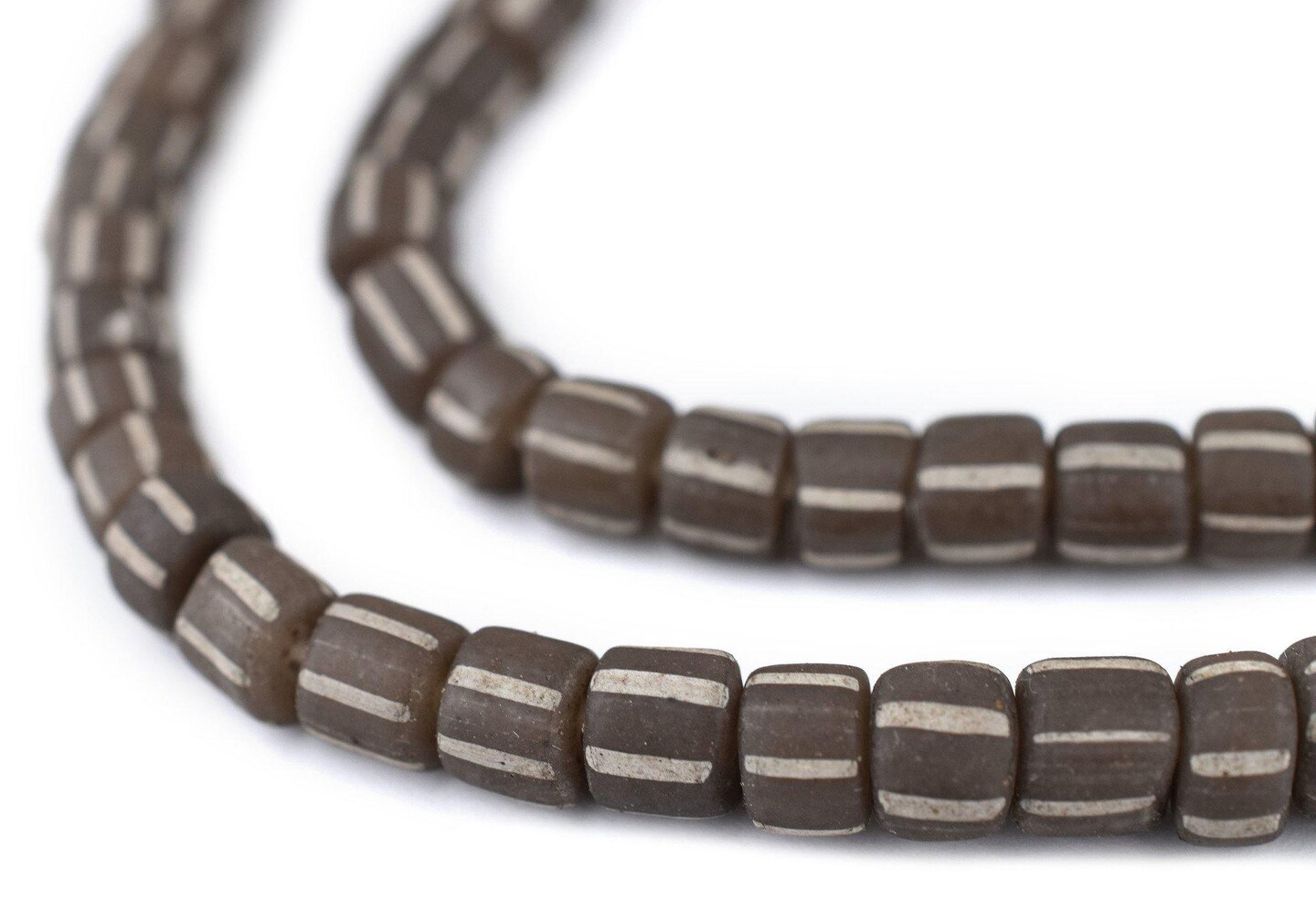 TheBeadChest Groundhog Grey Java Gooseberry Beads (6-8mm) | Michaels