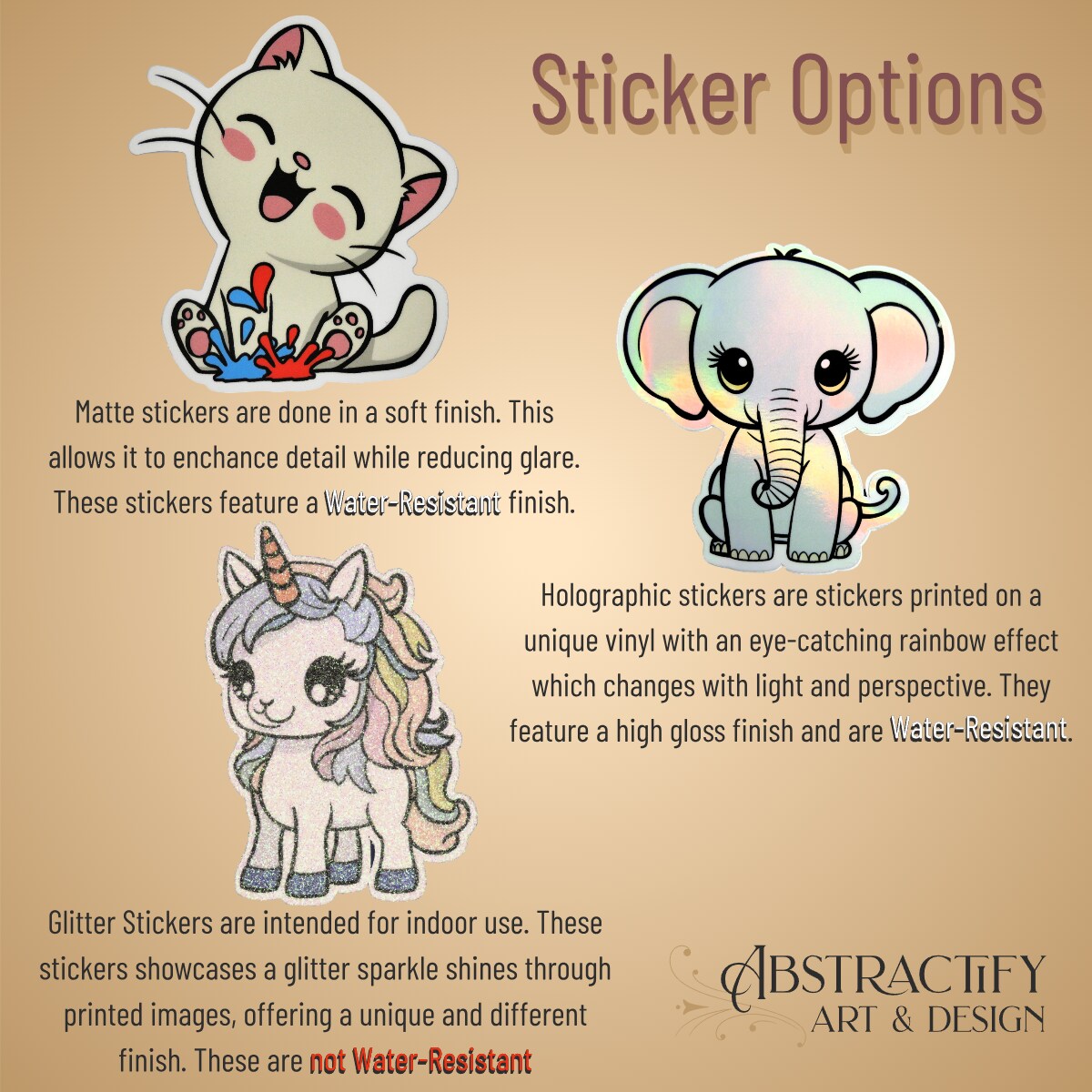 Lucky Cat Sticker | Maneki-Neko Design | Kawaii Good Luck Charm product 2