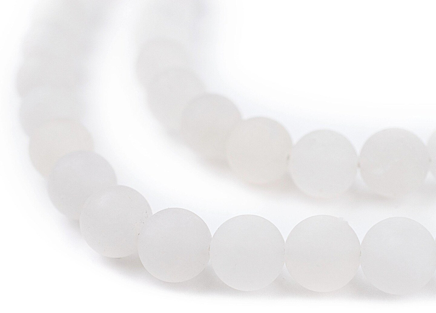 PLTbeads 8mm Matte Black Onyx Round Beads - 2.0mm Large Hole For Jewelry Making, Natural Gemstone Loose Beads