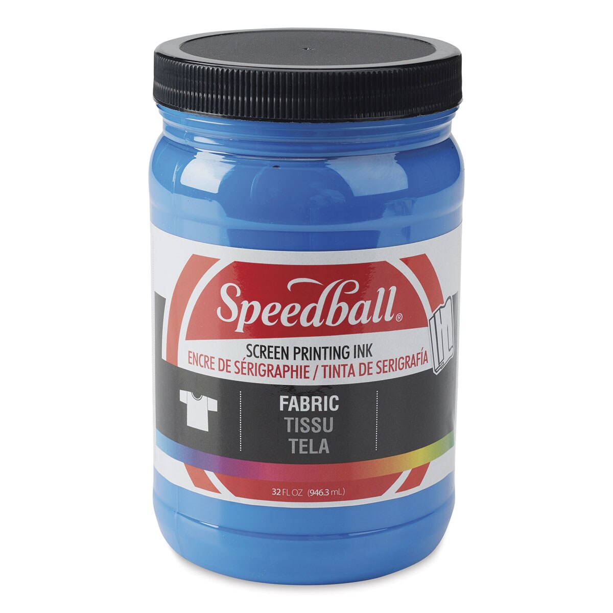 Speedball Fabric Screen Printing Ink - Blue, 32 oz, Jar