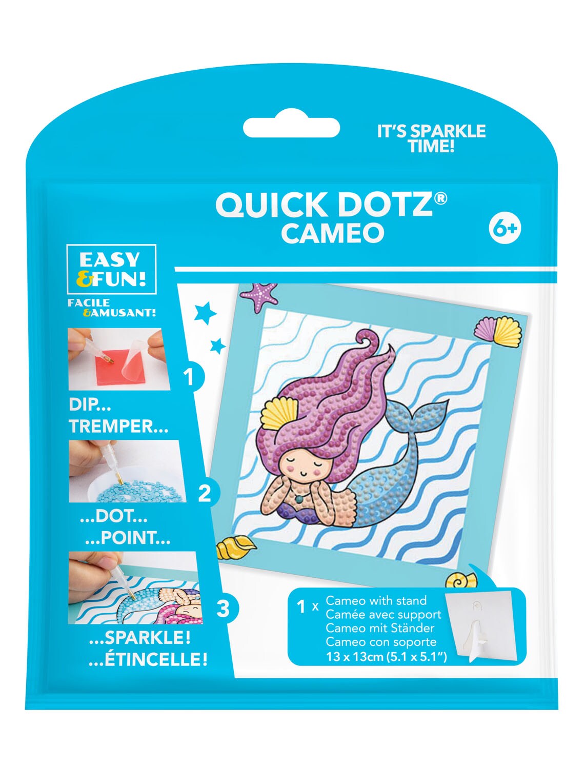 DIAMOND DOTZ ® - Mermaid Dreams Diamond Painting Artwork Kit Diamond ...