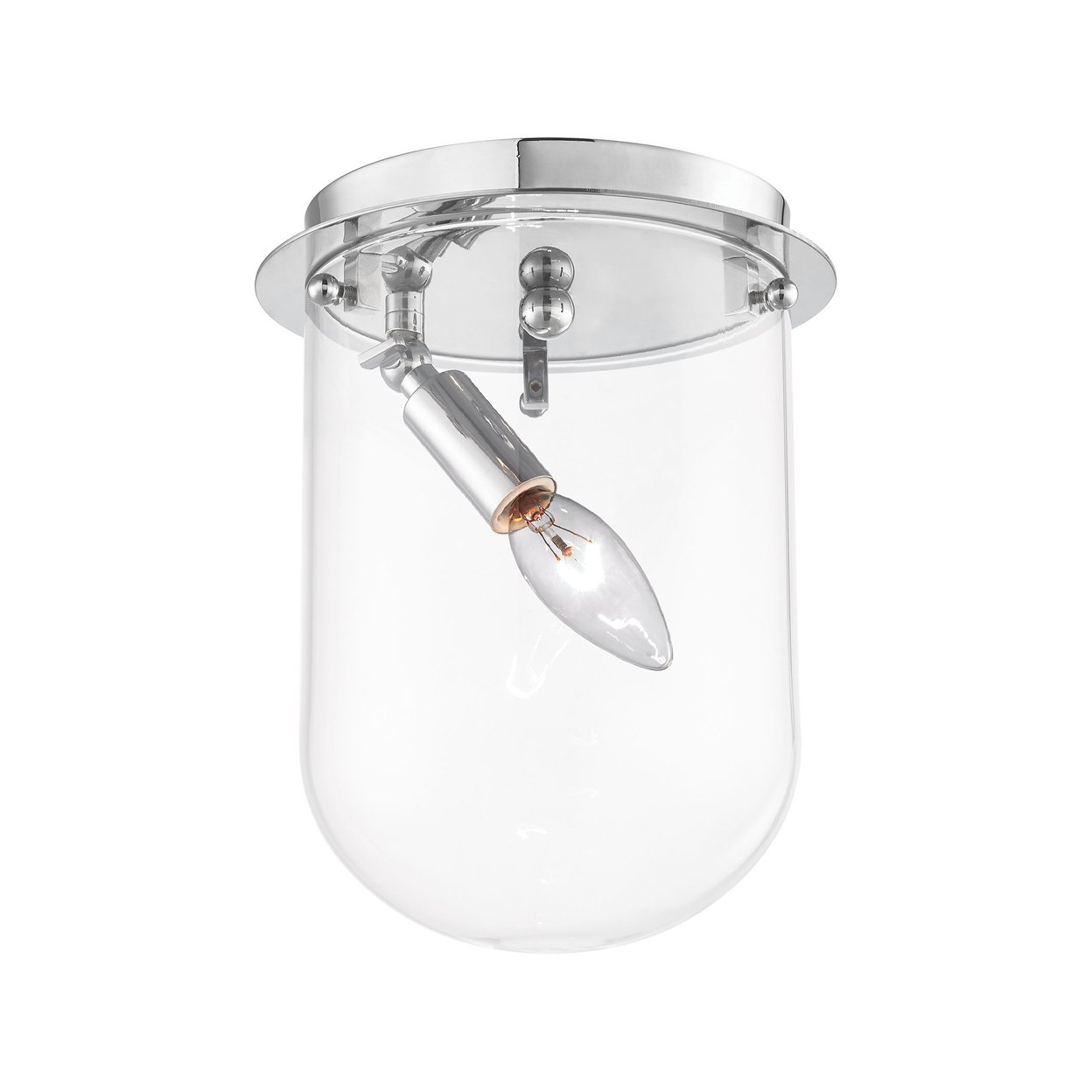 Lightway 7 Wide 1-Light Flush Mount