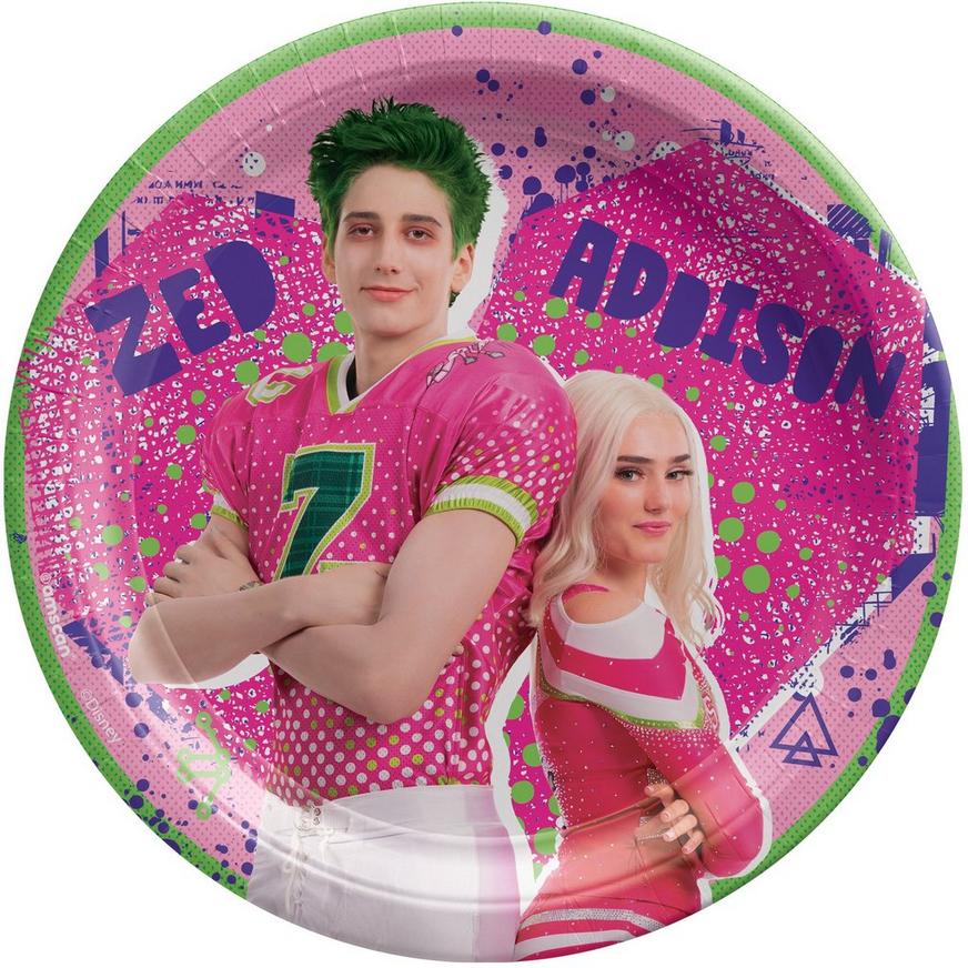 Zombies 3 9&#x22; Round Plates, 8ct