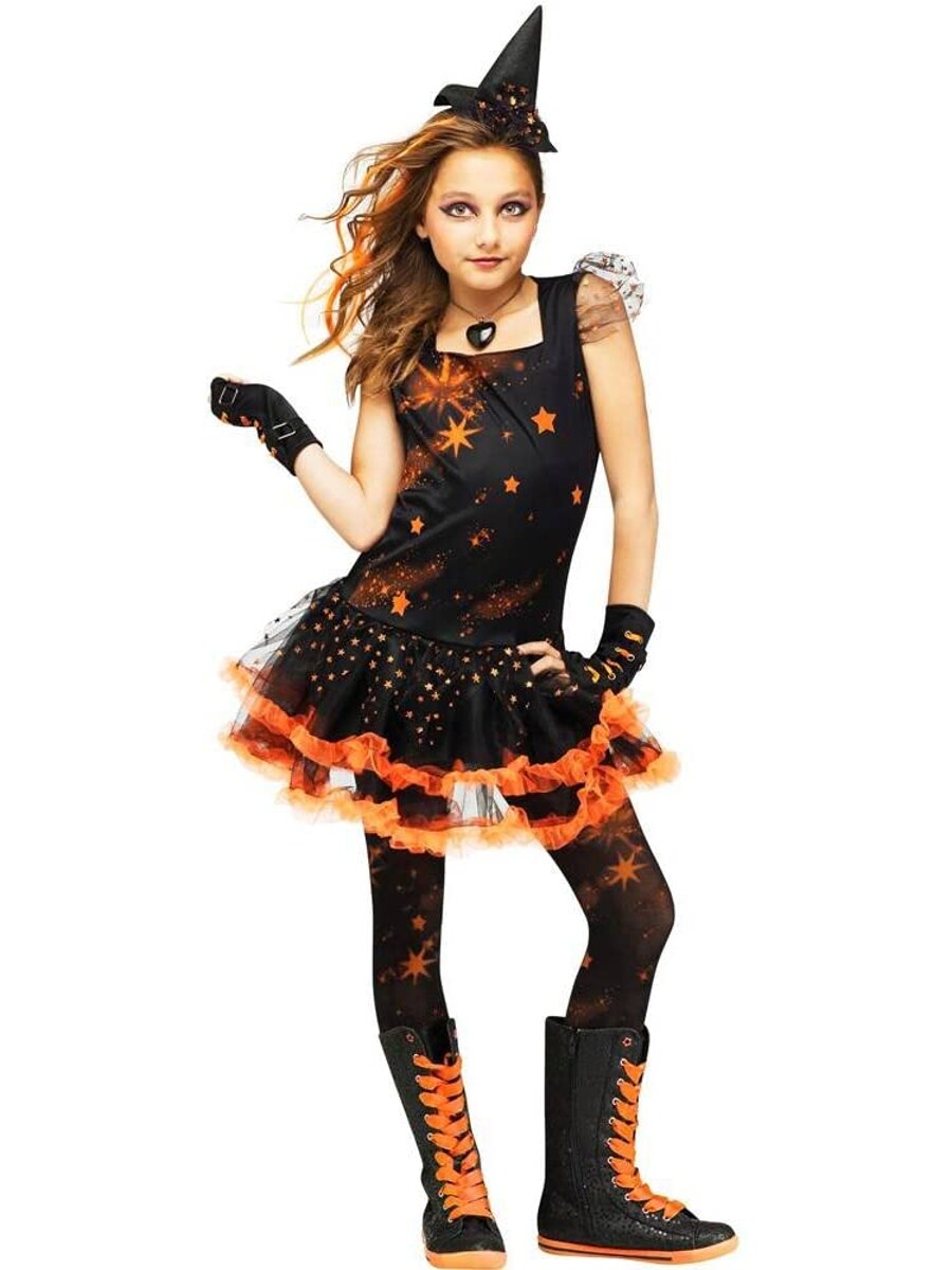 Sparkle Star Witch Girl&#x27;s Costume