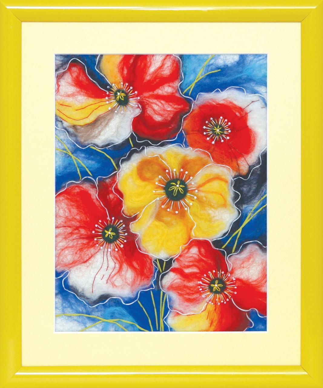 Felting kit &#x22;Colors of summer&#x22;