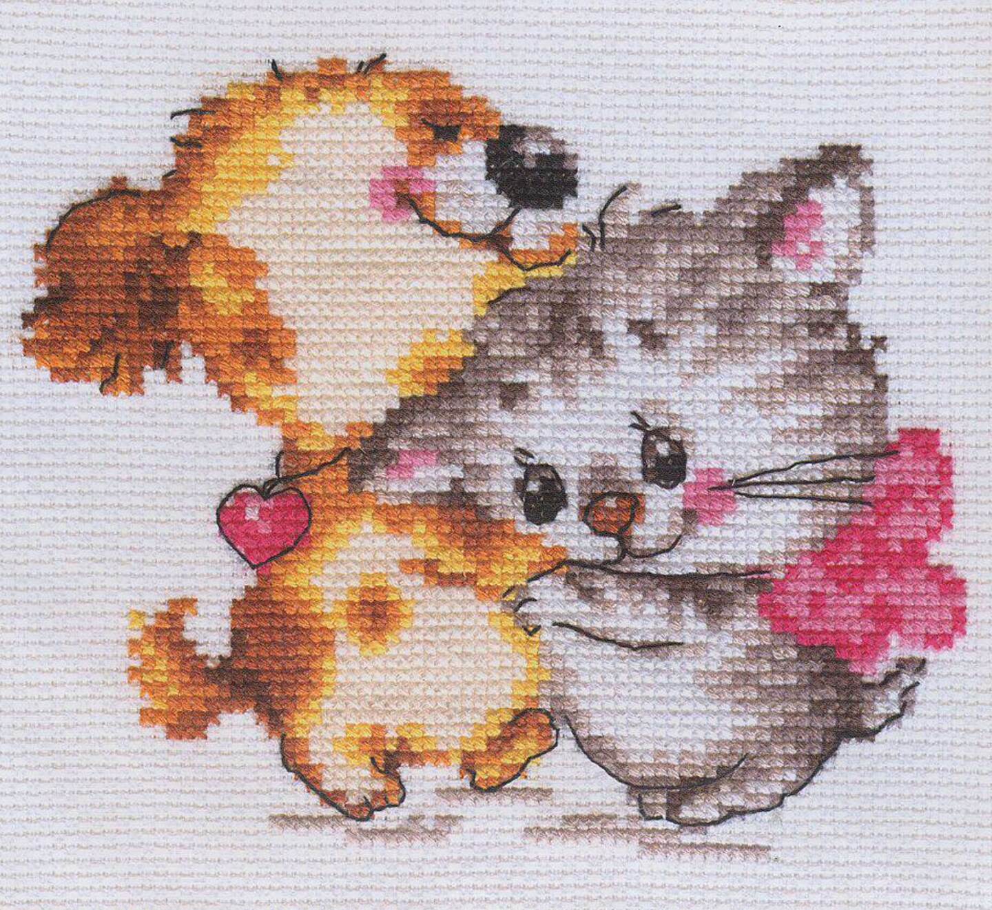 I adore You! 0-36 Counted Cross-Stitch Kit