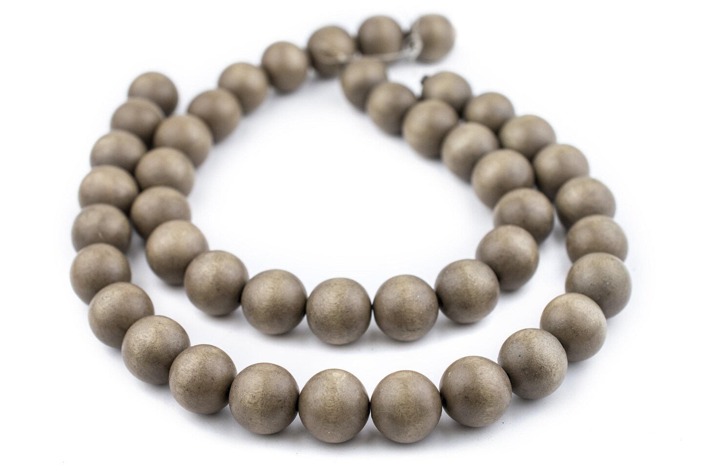 TheBeadChest 20mm Natural Round Wood Beads, Wooden Beads Loose Wood Spacer Beads for DIY Jewelry Making, 4 Sizes (8mm, 10mm, 12mm, 20mm) - Brown