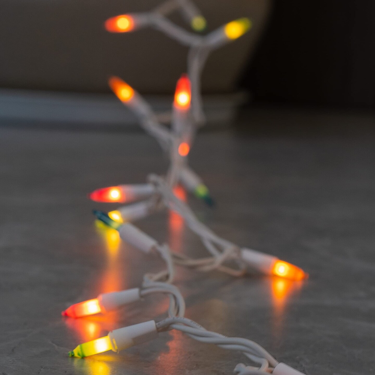 20 FT 100 Pieces Easter Mini String Lights, Connectable Plug in Incandescent String Lights White Wire for Indoor Outdoor Party Yard Holiday Home Easter Decorations, Multi-Colored