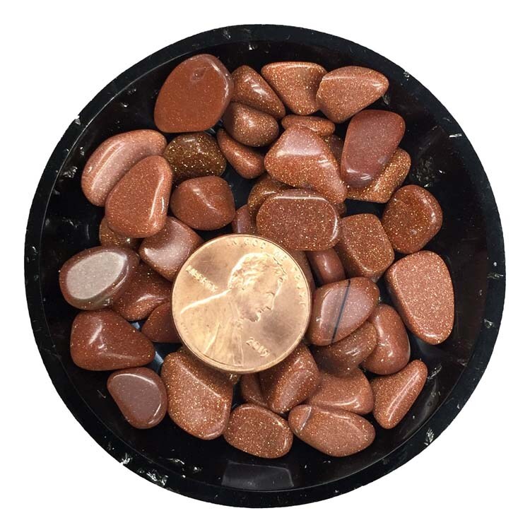 Goldstone Mini Crystal Chips &#x2013; Size 2