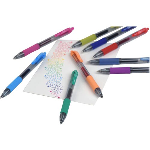 Zebra Pen Sarasa Dry Gel X20 Retractable Gel Pen, Bold 1mm, Blue Ink, Translucent Blue Barrel, Dozen