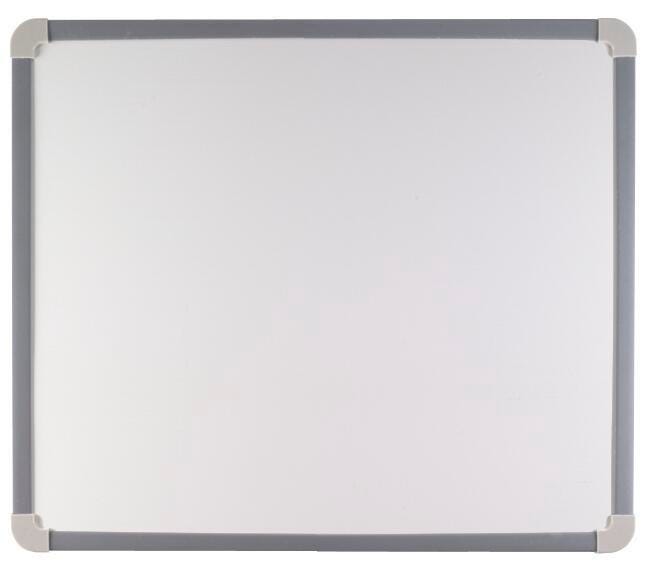 School Smart Medium Magnetic Dry Erase Board, Aluminum Frame, 22 x 17-1/2 Inches