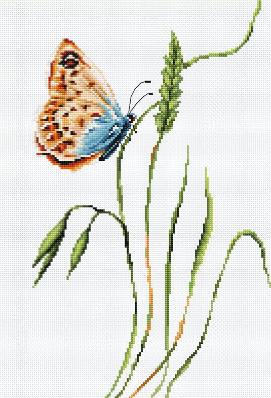Smell of Spring B2244L Counted Cross-Stitch Kit