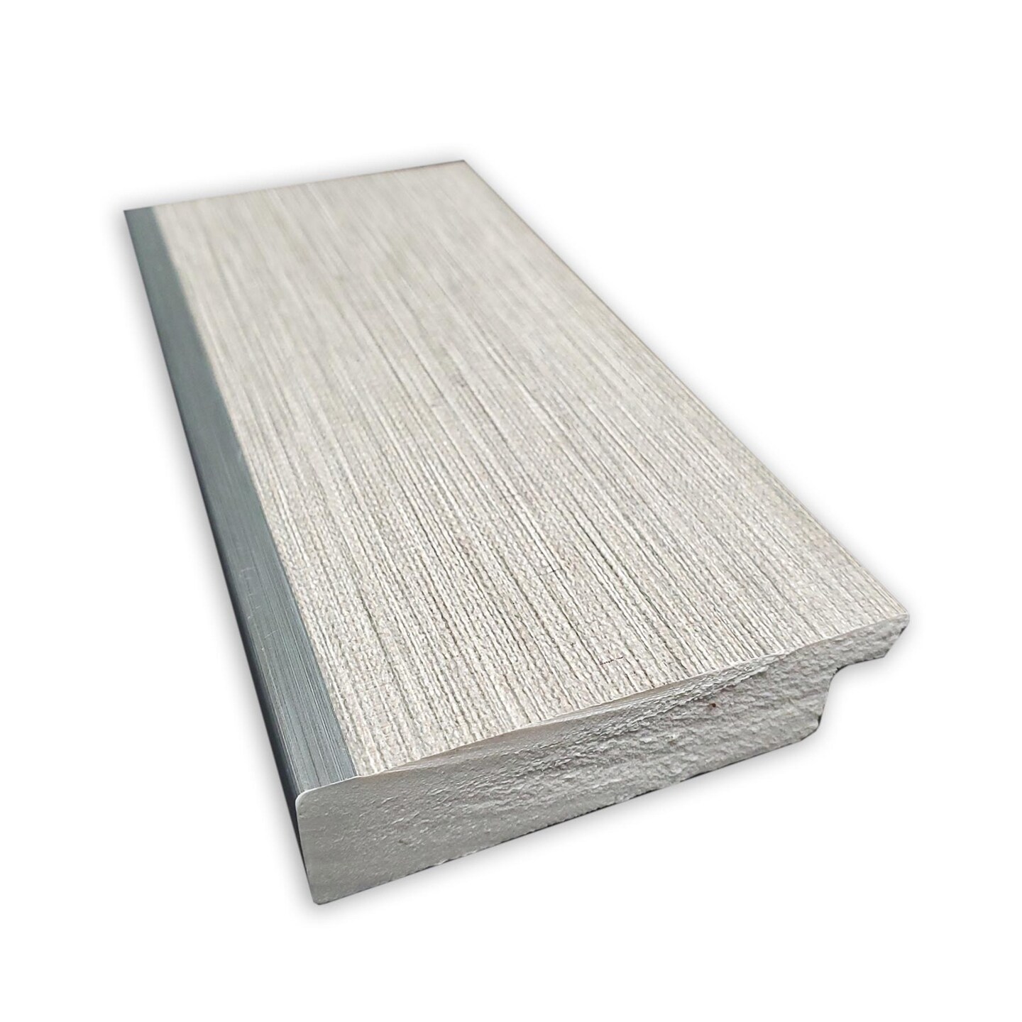 Glam Linen Grey Framed Corkboard, White Cork