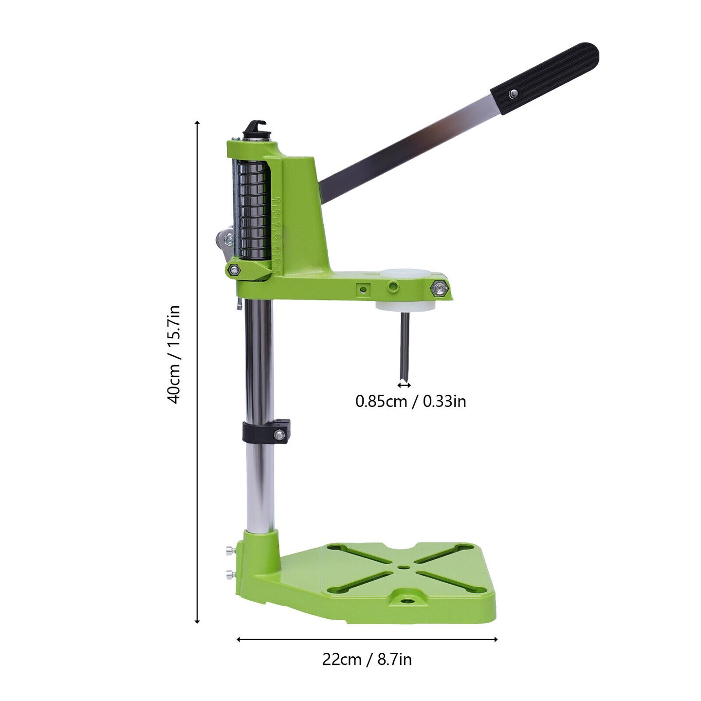 Kitcheniva Manual Coconut Opening Tool Commercial Steel+Casting Base