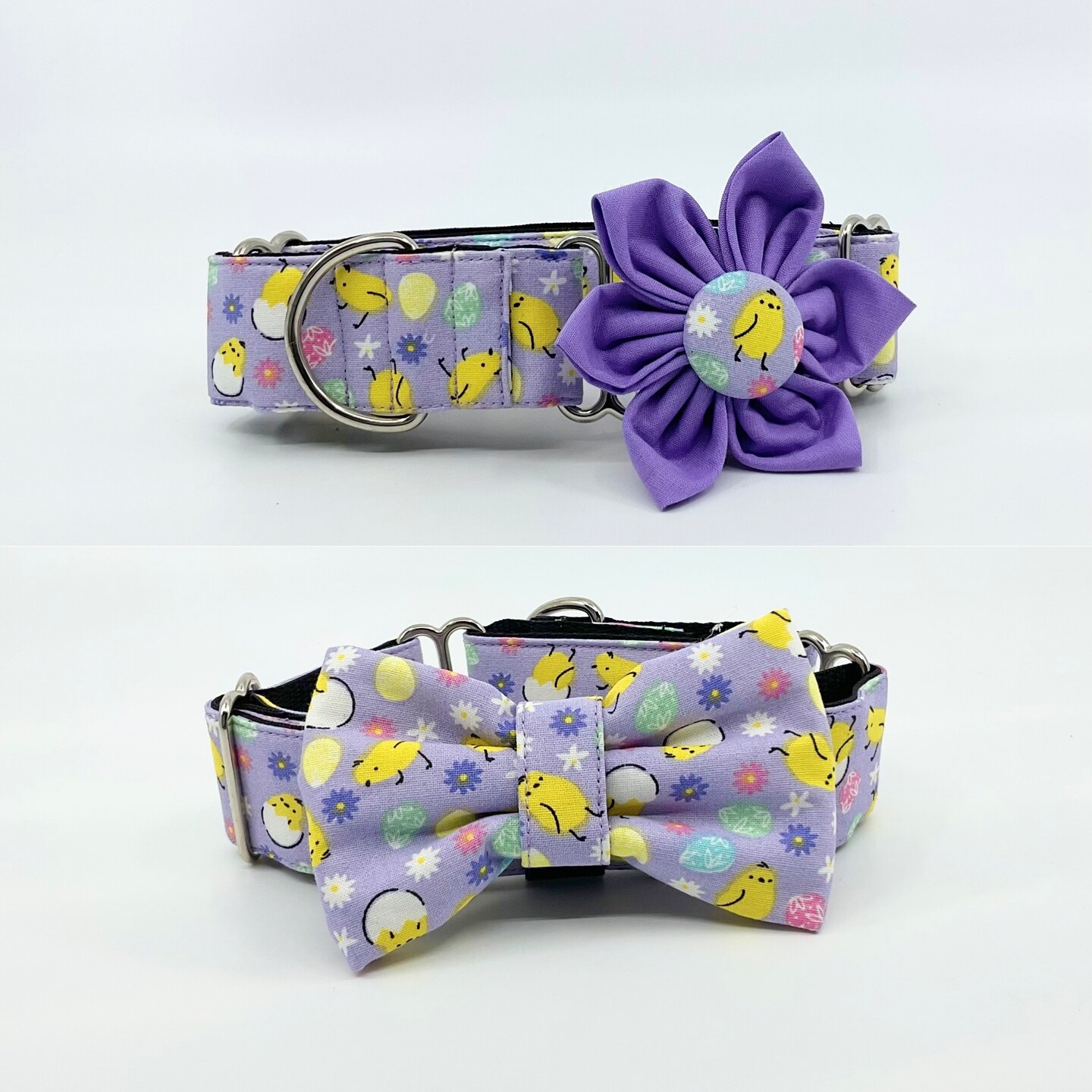 easter dog bow tie collar