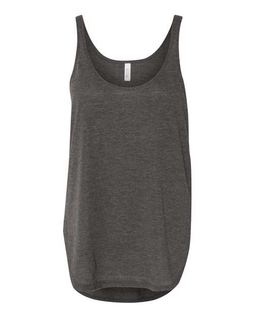 BELLA + CANVAS Women’s Flowy Tank with Side Slit – Sleeveless Top for Summer Wear