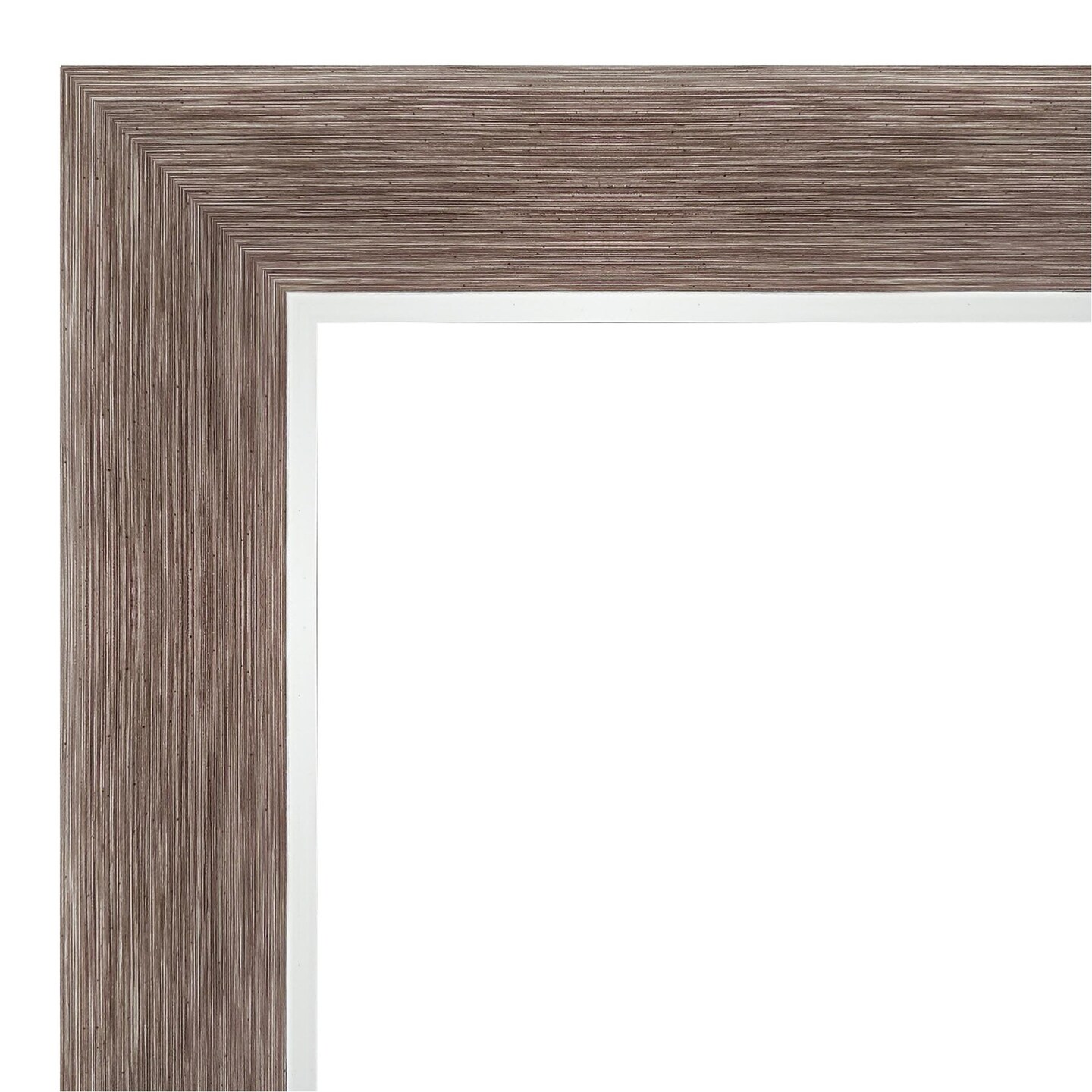 Noble Mocha Framed Corkboard, White Cork