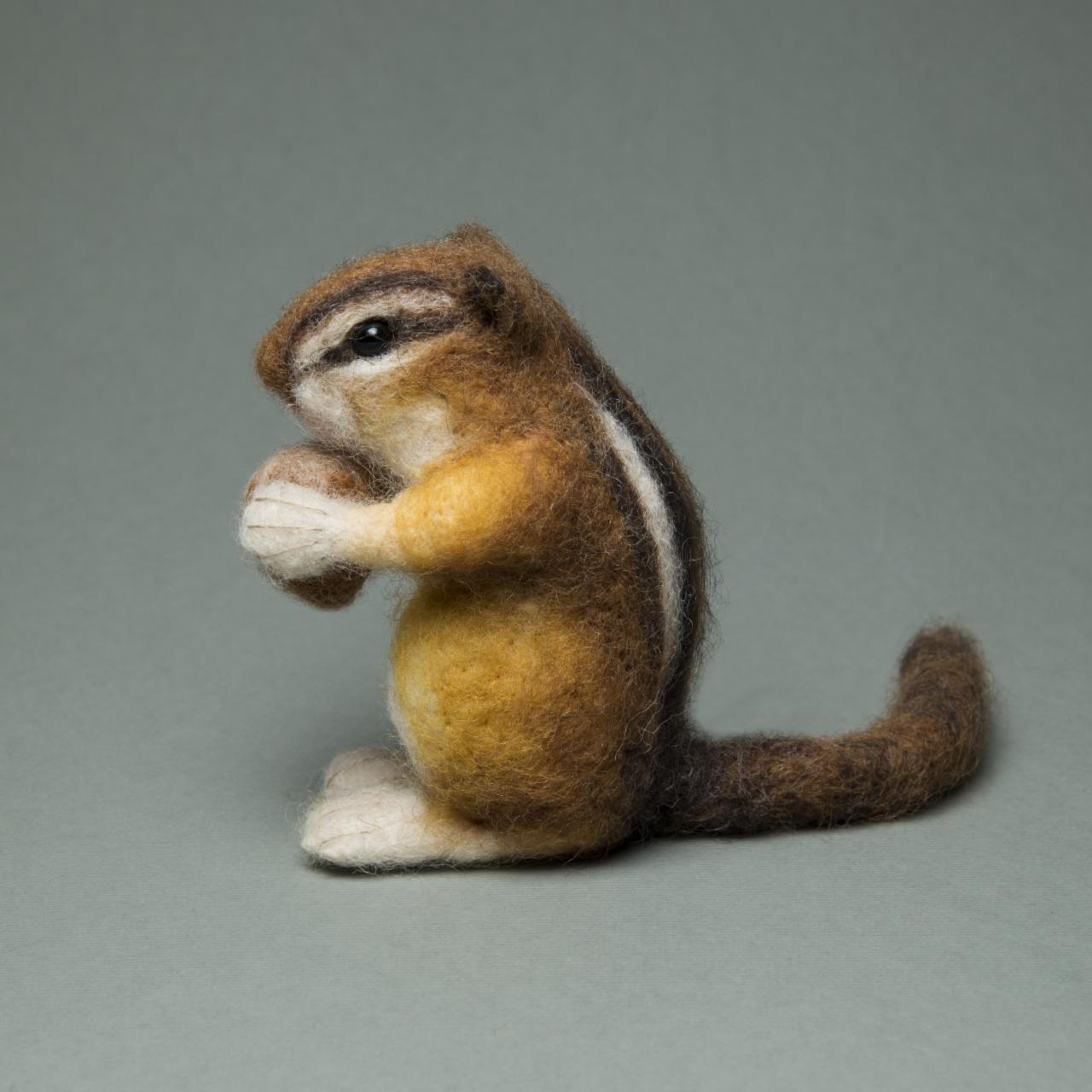 Felting kit Small chipmunk