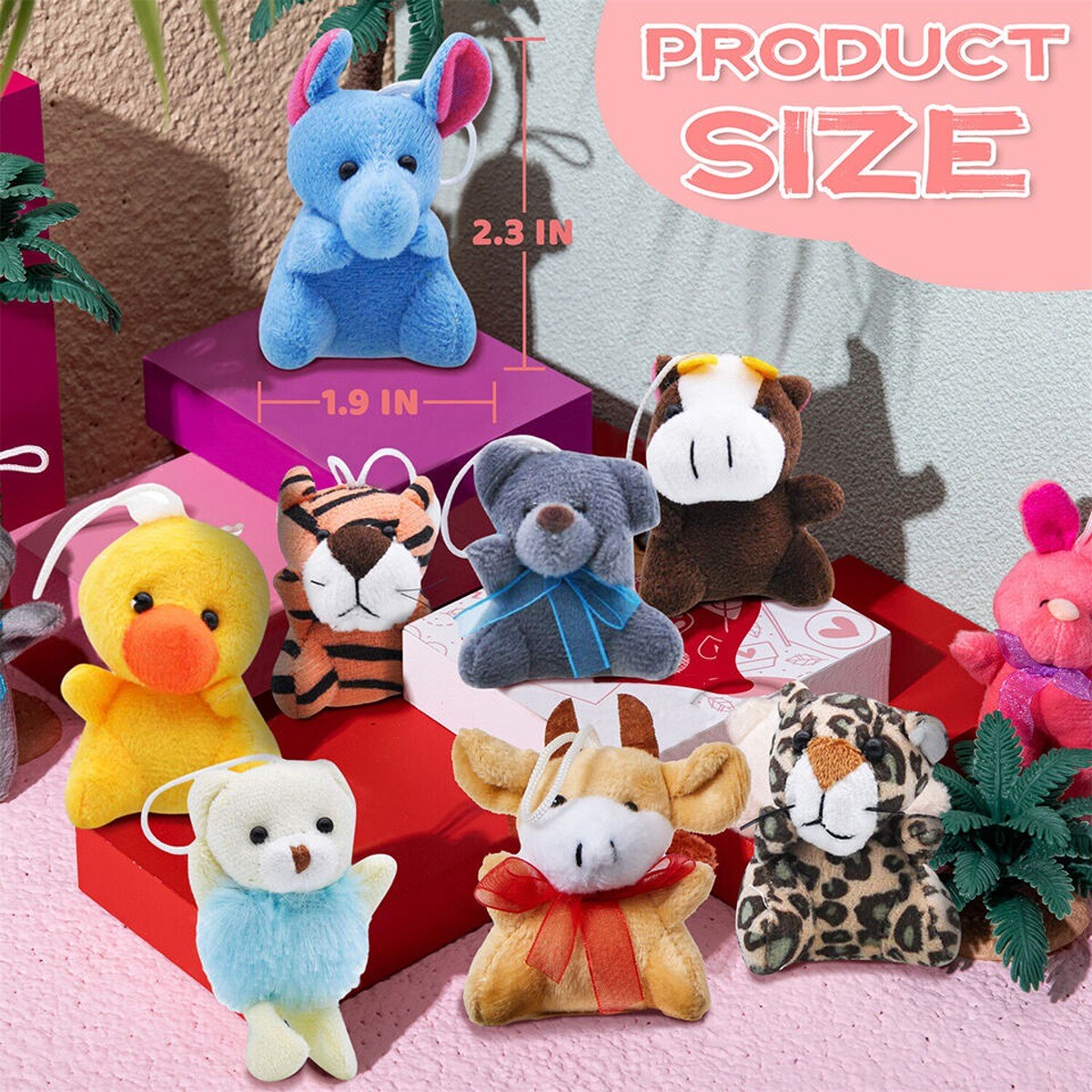 Stuffed Animal Plush Toy 24 pcs