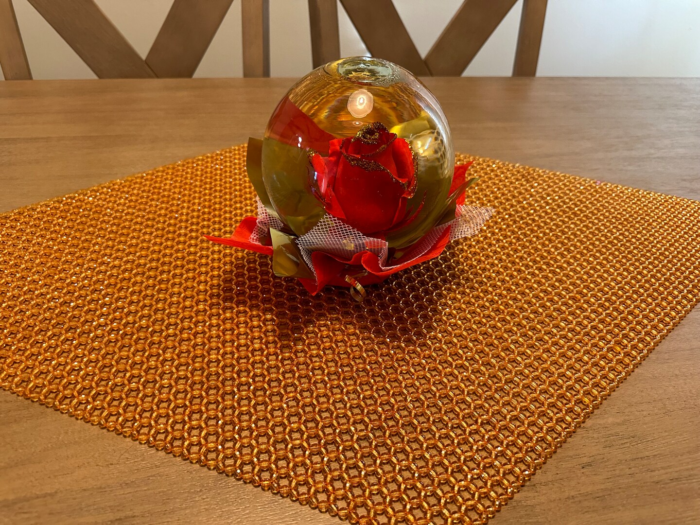 Handmade Table Runner Super Groovy Glass Bead Table Runner 20x 36