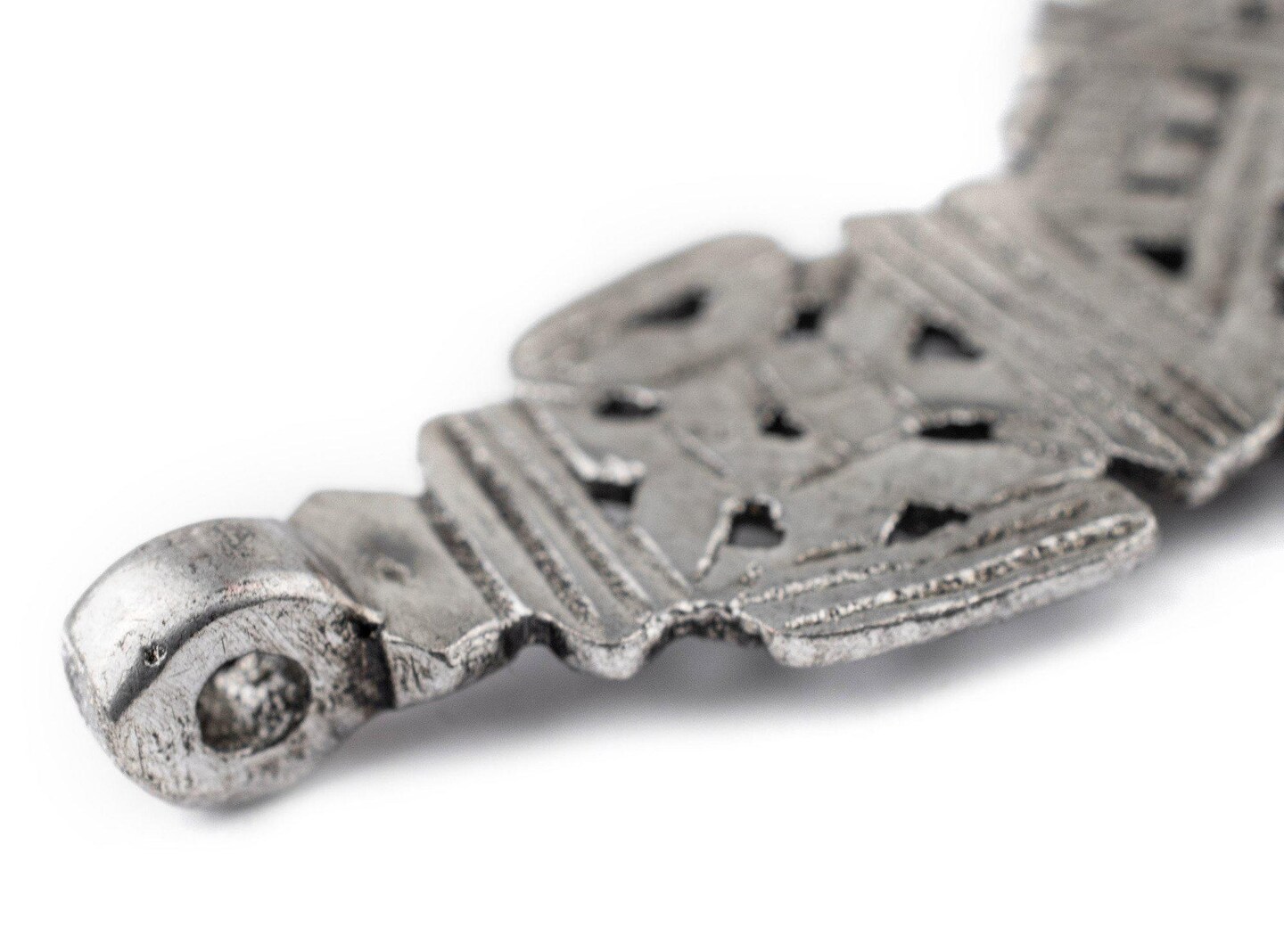 Silver Ethiopian Coptic Cross Pendant, African Abyssinian Design, Orthodox Christian Pendant for Jewelry, The Bead Chest