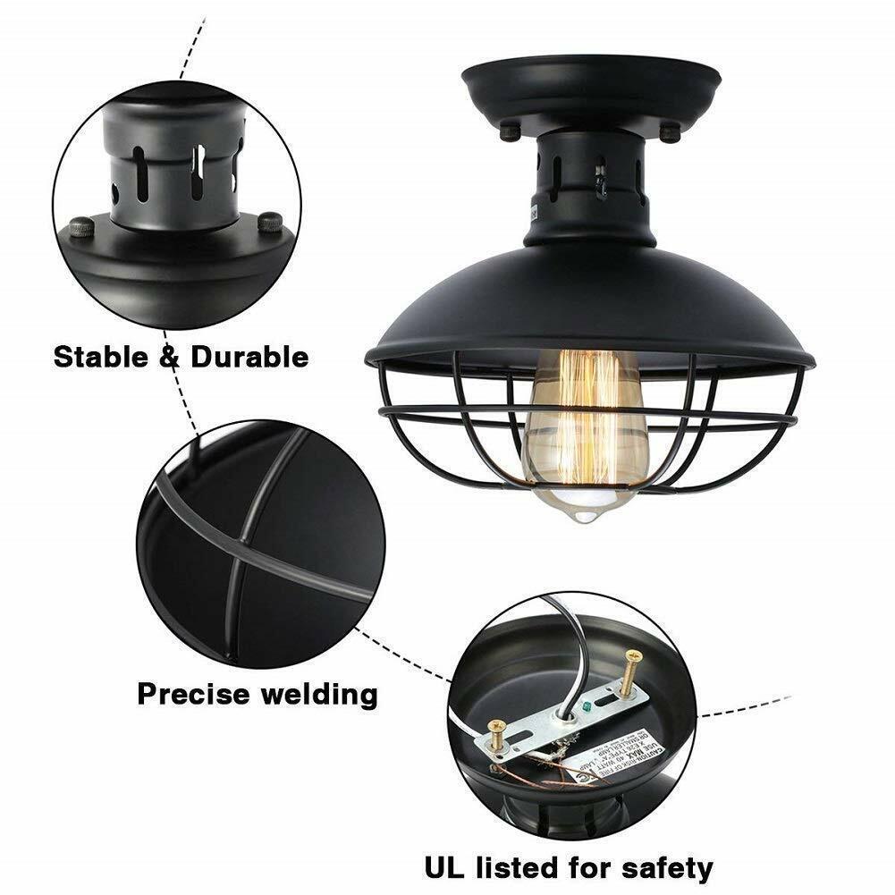 Kitcheniva Rustic Industrial Hanging Ceiling Pendant Lamp