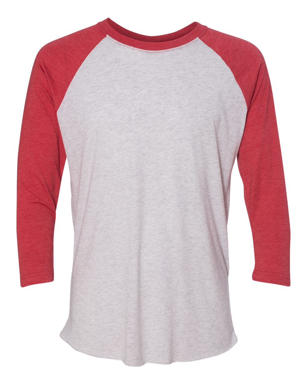 Mens Womens 3/4 Sleeve Raglan Baseball Triblend Casual T Shirt Tee