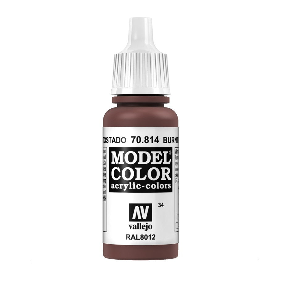 Vallejo Model Color - Burnt Red