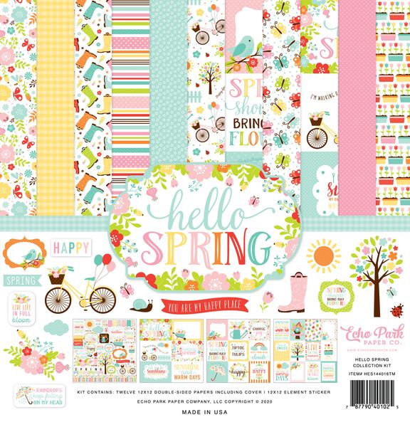 Echo Park Hello Spring: Collection Kit