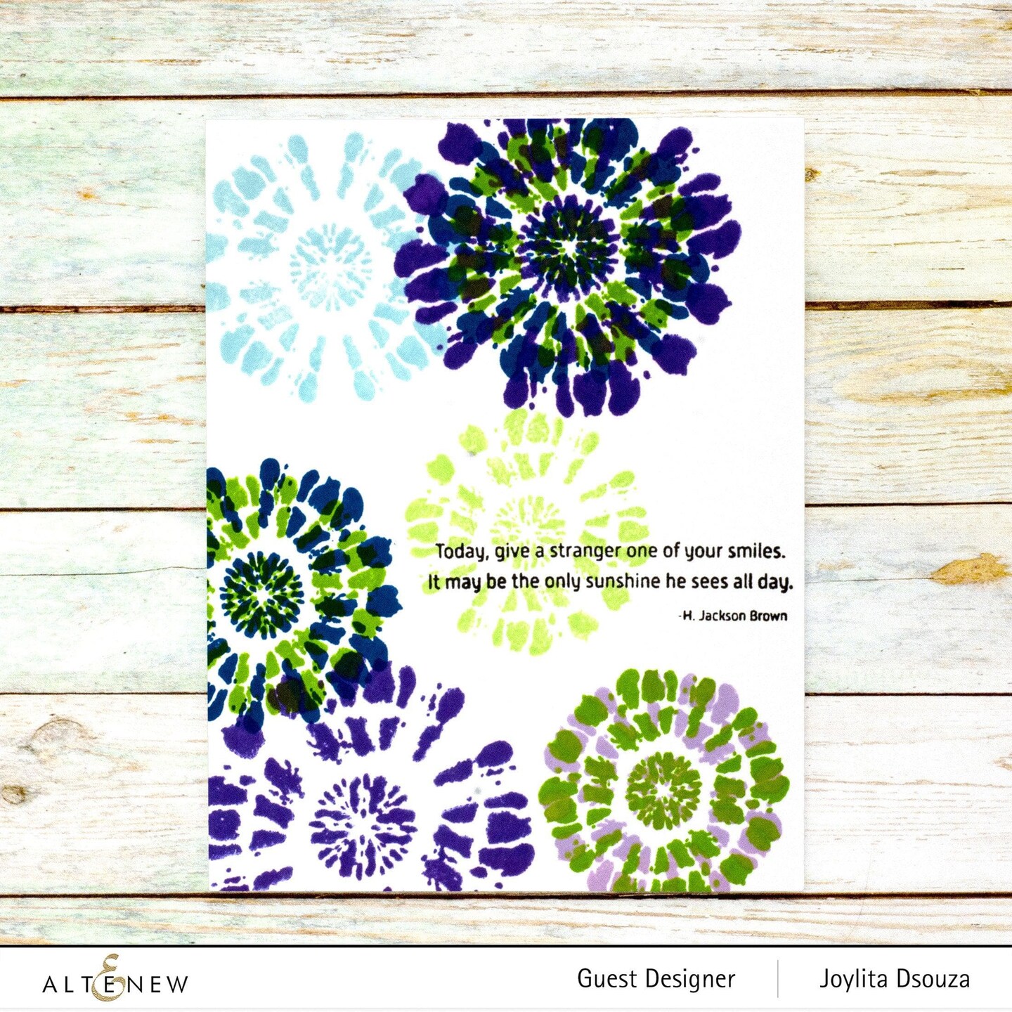 Blossom Branch 6 Crisp Dye Ink Mini Cube Set